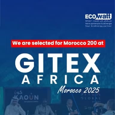 Ecowatt sera présente au Gitex Africa 2025 pour retracer son chemin vers un  avenir technologique et durable !